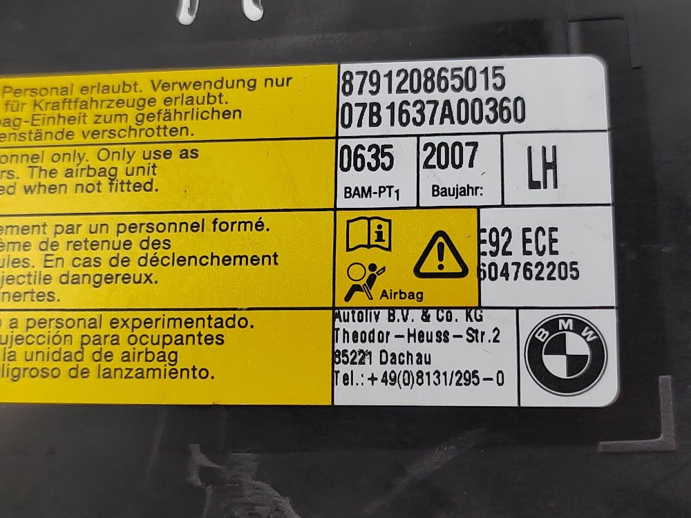 Подушка безопасности в сиденье, 2300 рублей, Москва