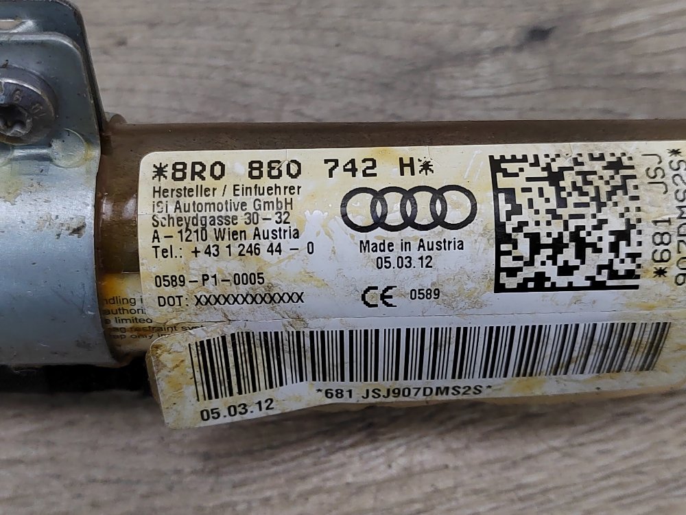 Подушка безопасности боковая, 7000 рублей, Москва