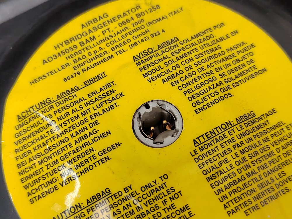 Подушка безопасности в руль, 1000 рублей, Москва