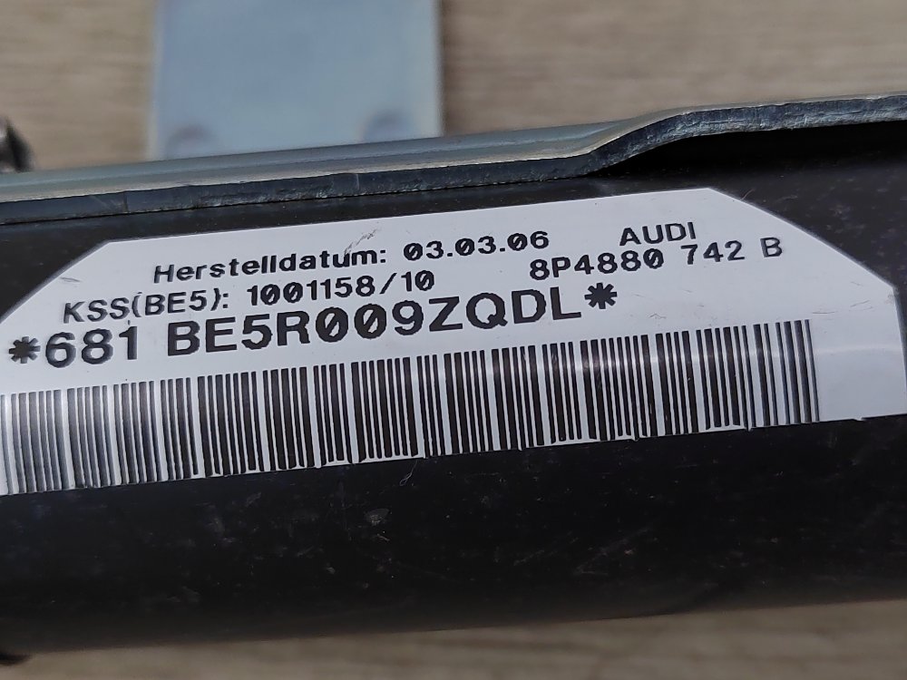 Подушка безопасности боковая, 2000 рублей, Москва
