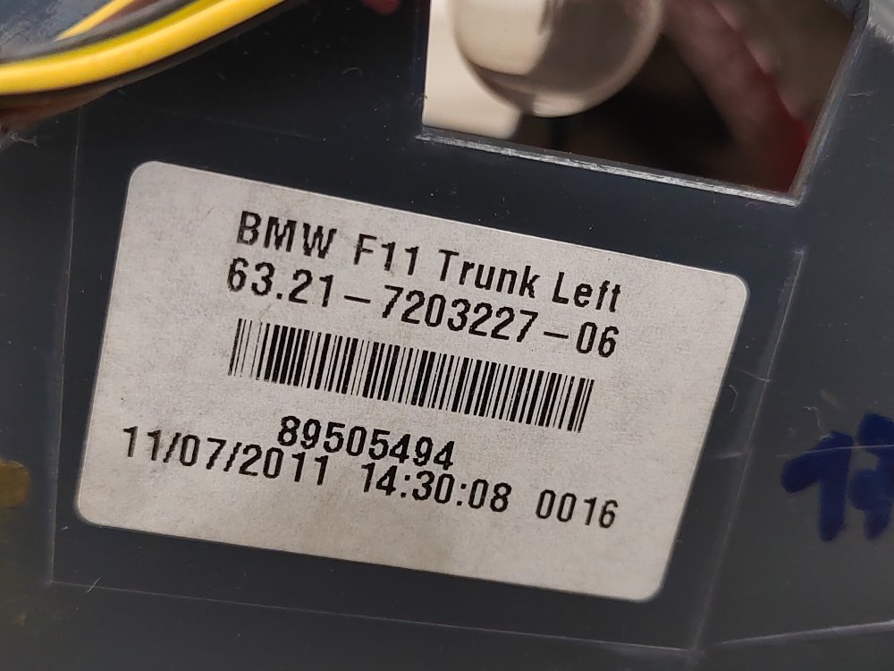 Фонарь в крышку багажника, 1500 рублей, Москва