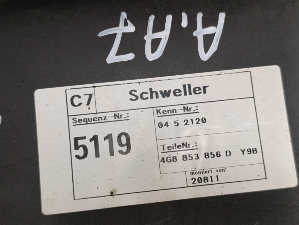 Накладка порога, 5000 рублей, Москва