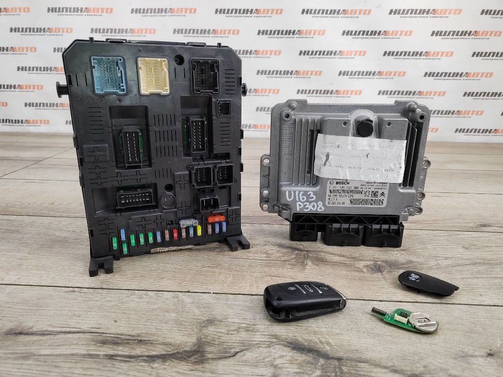 Блок управления двигателем комплект, 14000 рублей, Москва