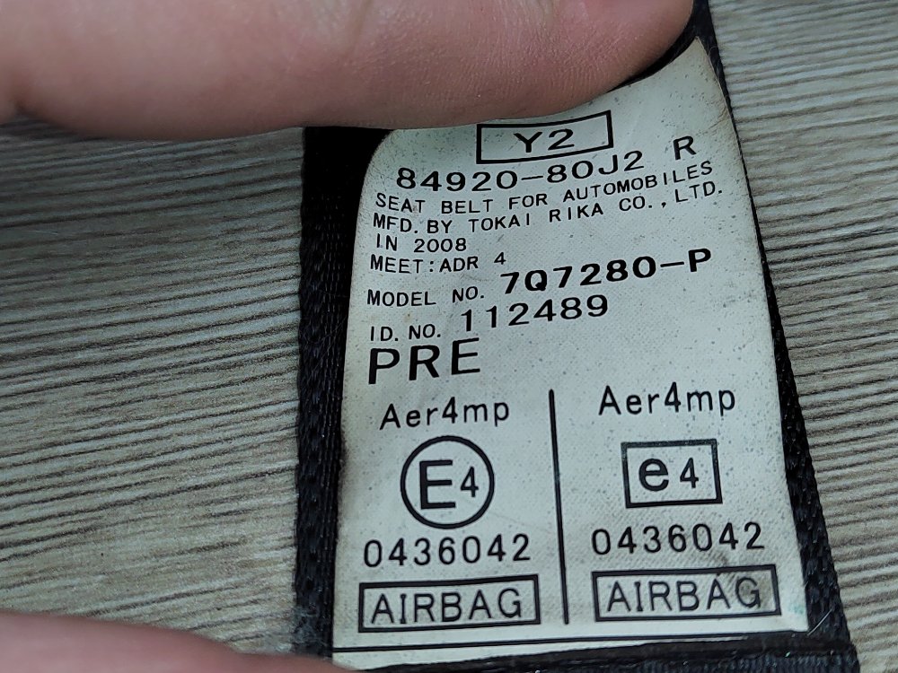 Ремень безопасности, 3000 рублей, Москва