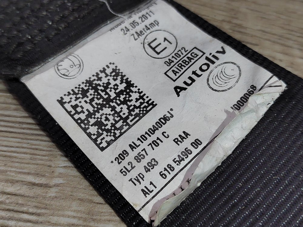 Ремень безопасности, 4500 рублей, Москва