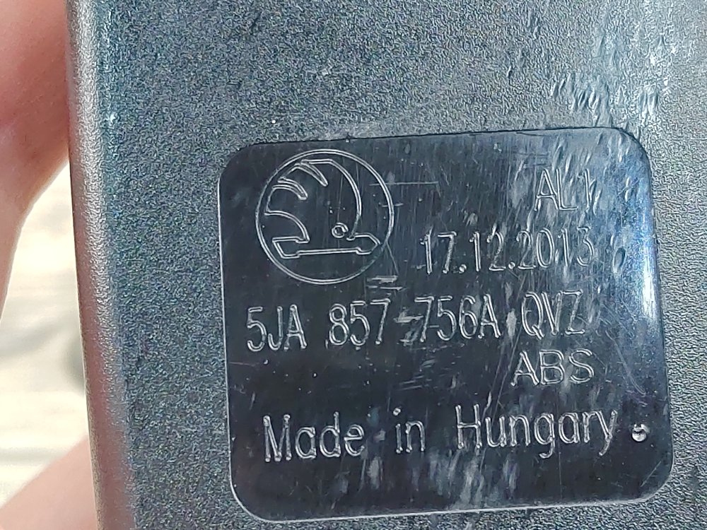 Замок ремня безопасности, 1400 рублей, Москва