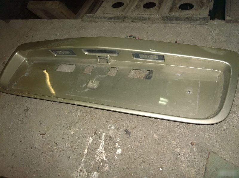 Накладка под номер, 2000 рублей, Калининград