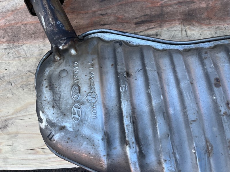 Глушитель в сборе, 28000 рублей, Молоково