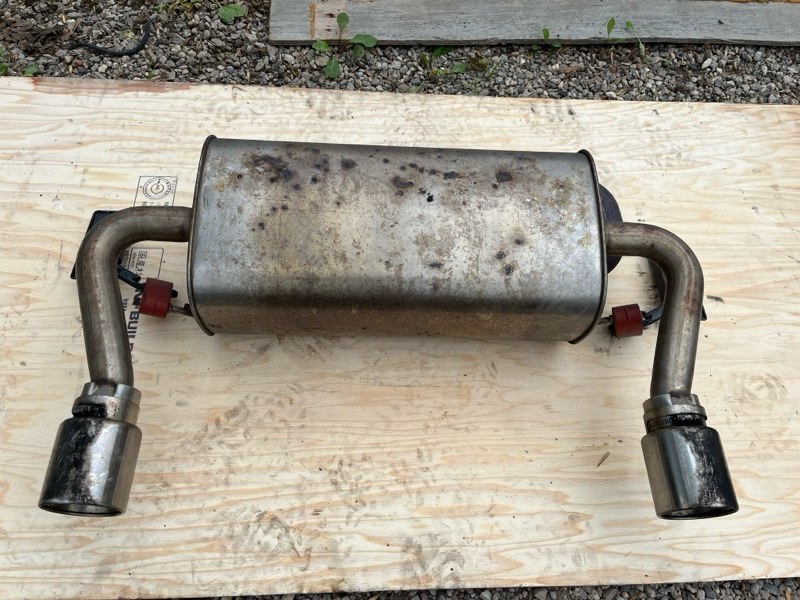 Задняя часть глушителя, 9500 рублей, Молоково