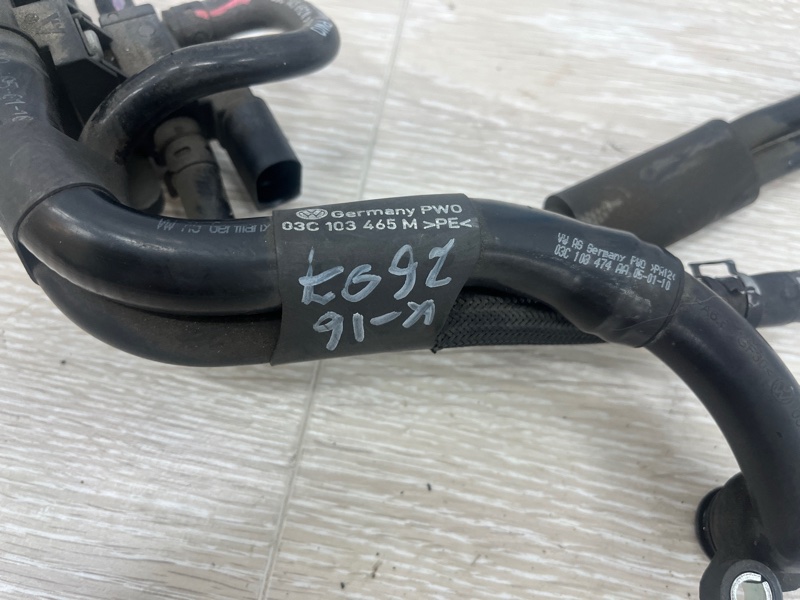 Трубка картерных газов, 9500 рублей, Молоково