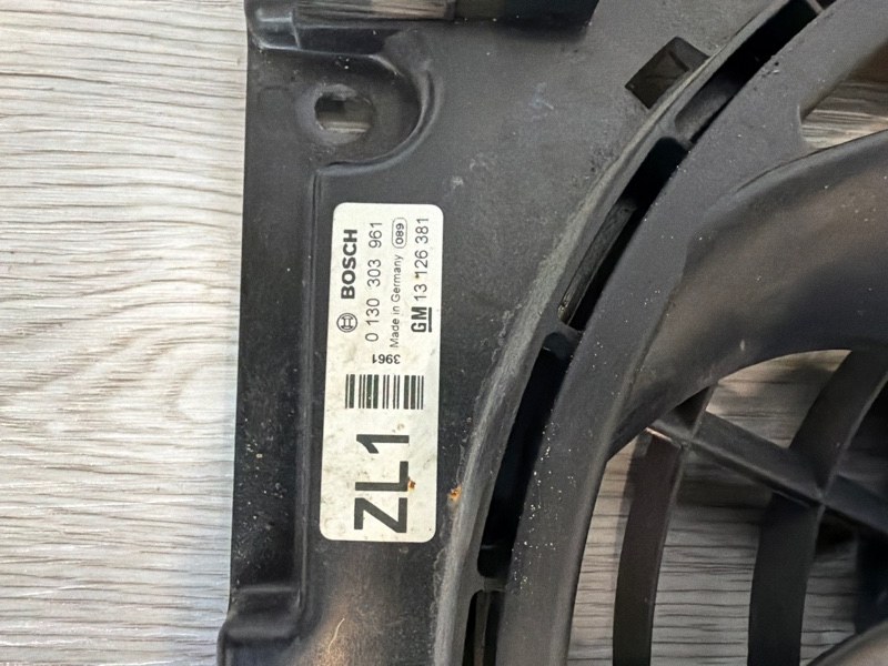 Вентилятор радиатора кондиционера, 7500 рублей, Молоково