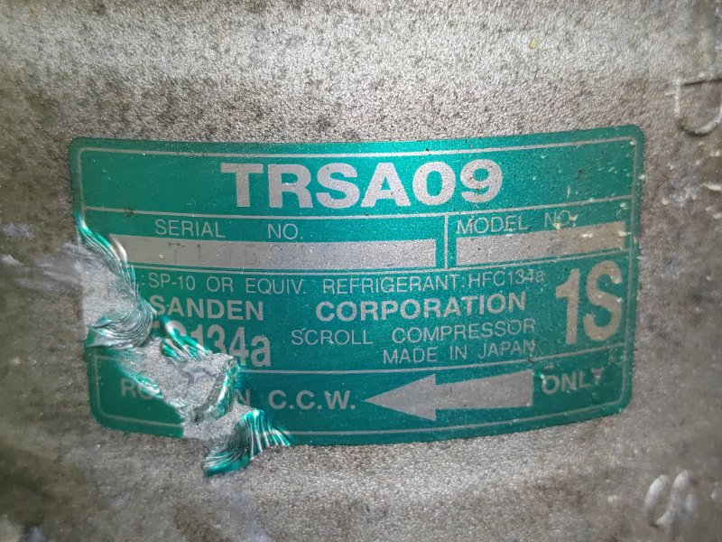 Компрессор кондиционера, 350 рублей, Красноярск