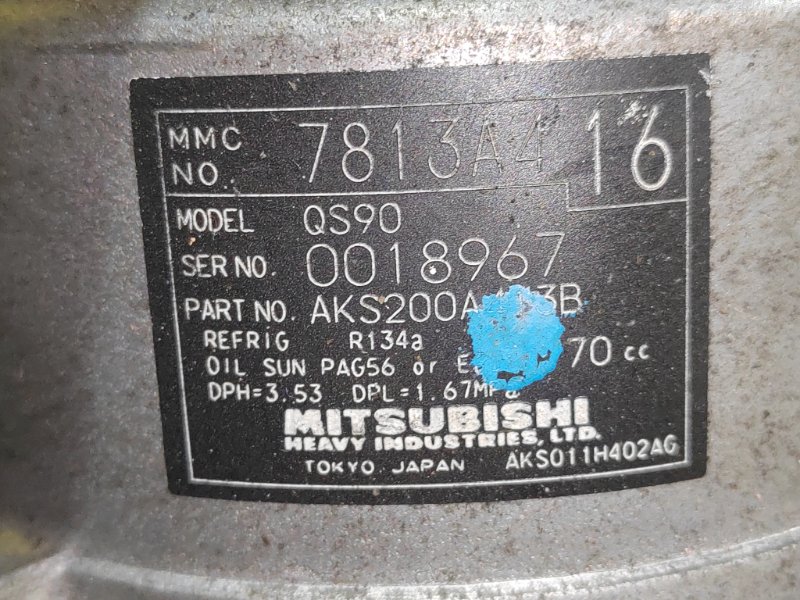 Компрессор кондиционера, 14500 рублей, Красноярск