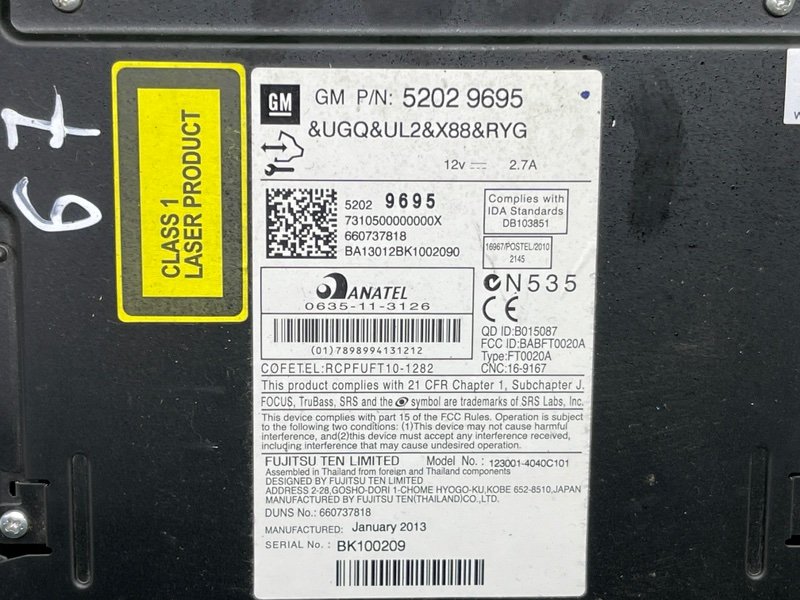 Магнитола, 5000 рублей, Москва