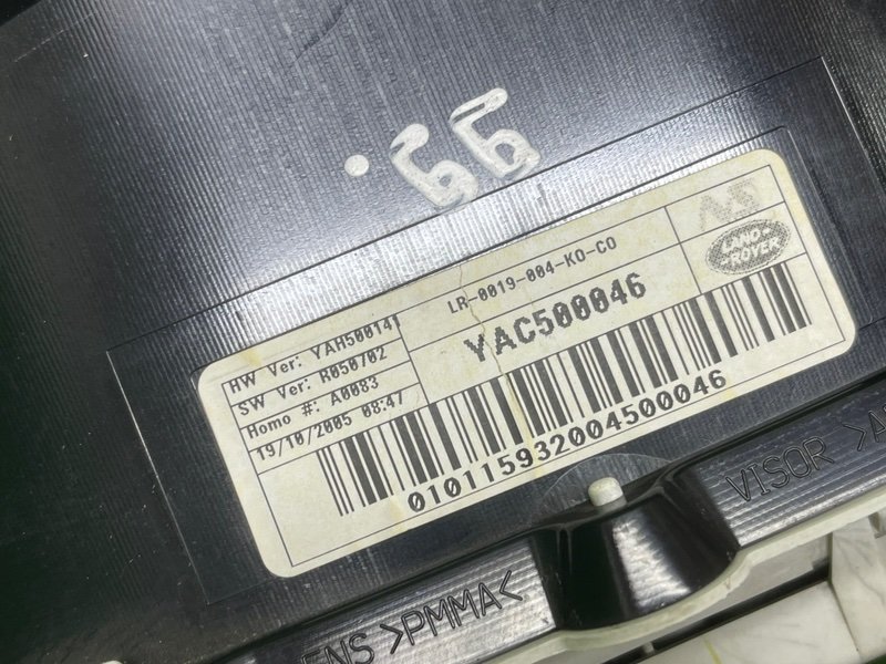 Панель приборов, Москва