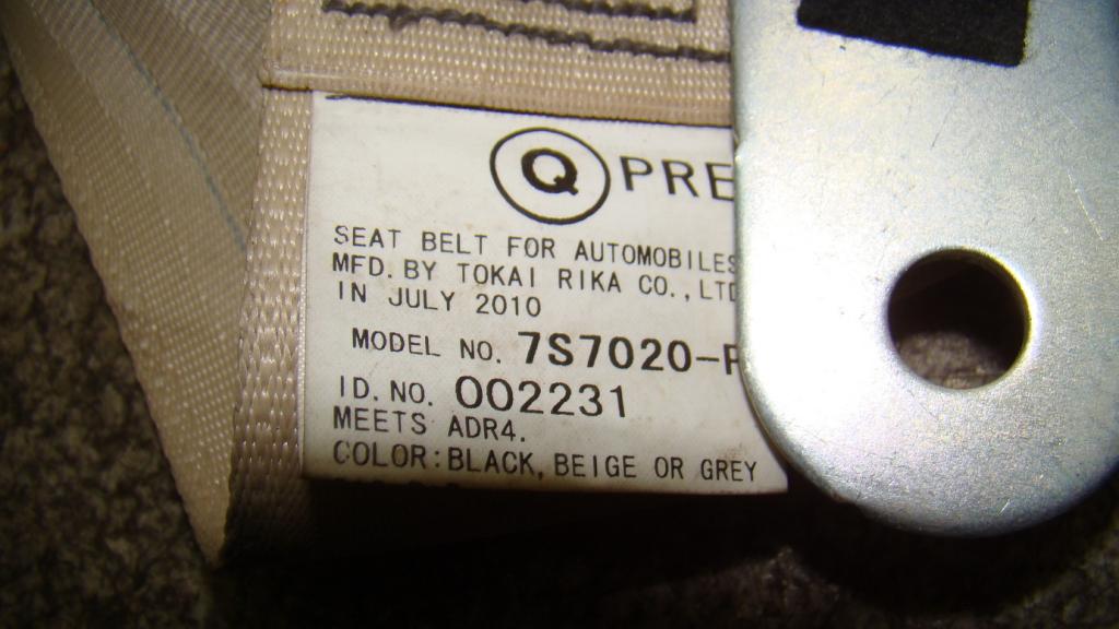 Ремень безопасности с пиропатроном, 4000 рублей, Пермь