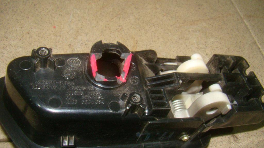 Ручка двери передней внутренняя левая, 500 рублей, Пермь