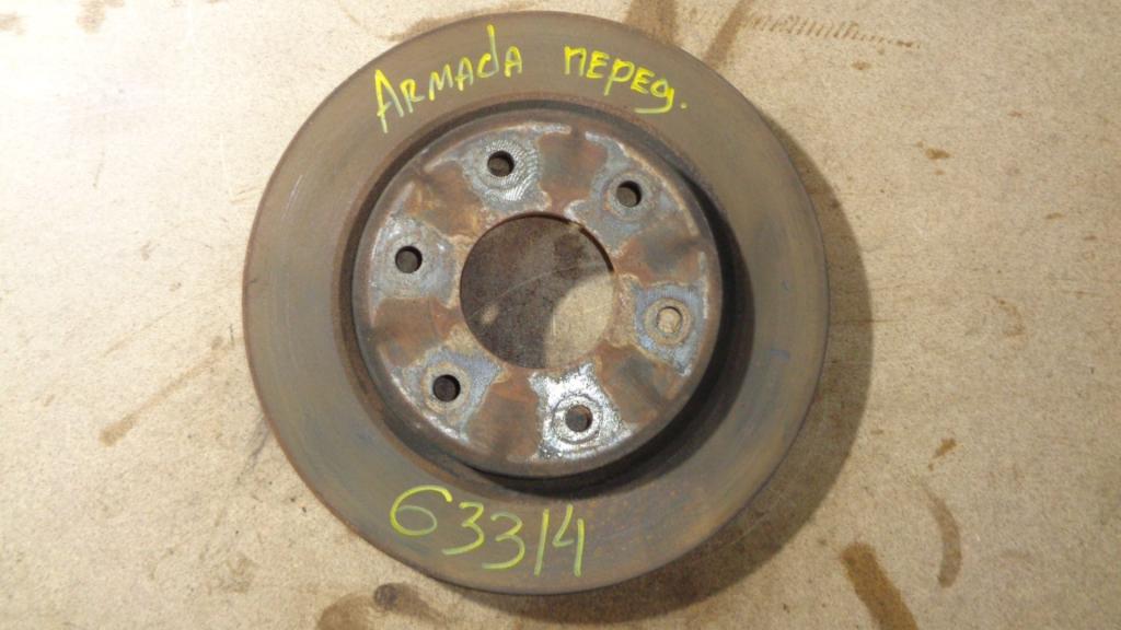 Диск тормозной передний вентилируемый, 1500 рублей, Пермь