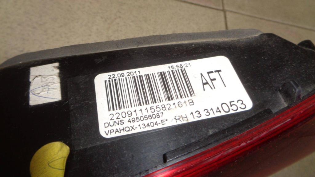 Фонарь задний внутренний правый, 3000 рублей, Пермь