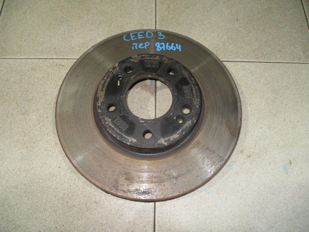 Диск тормозной передний вентилируемый, 3000 рублей, Пермь