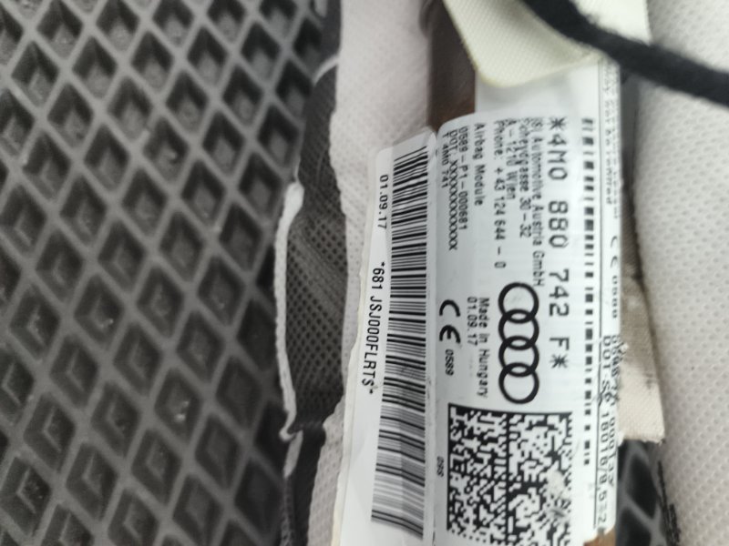 Подушка безопасности боковая, 24000 рублей, Балашиха