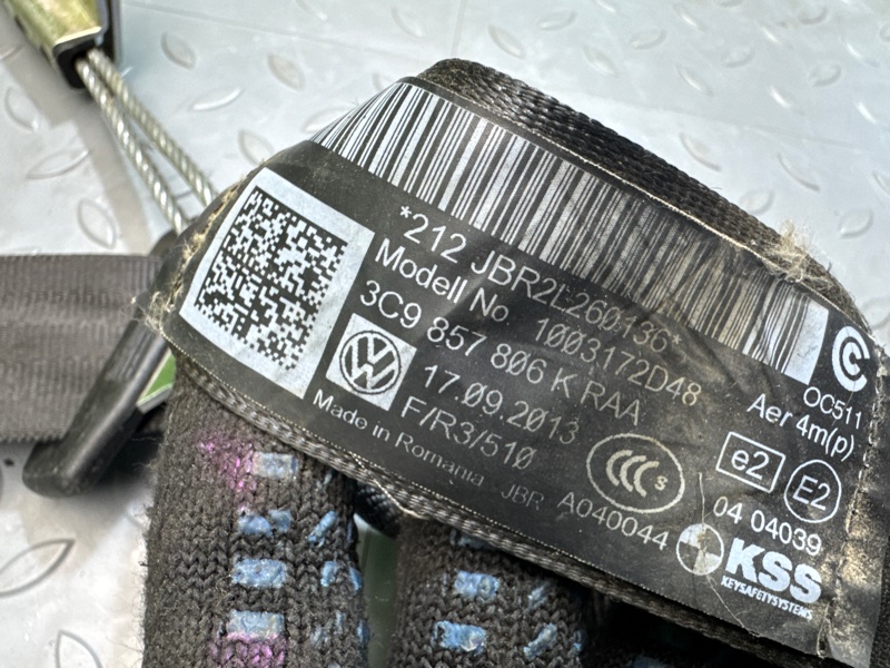 Ремень безопасности с пиропатроном, 5000 рублей, Санкт-Петербург