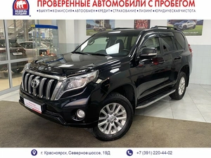 Внедорожник Toyota Land Cruiser Prado 2014 года, 2990000 рублей, Красноярск