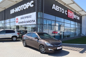 Седан Hyundai Solaris 2016 года, 1300000 рублей, Мирное
