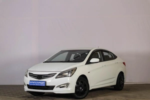 Седан Hyundai Solaris 2015 года, 949000 рублей, Тюмень