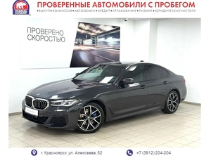 Седан BMW 5 серия 2021 года, 5295000 рублей, Красноярск
