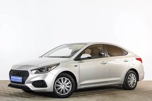 Седан Hyundai Solaris 2019 года, 1429000 рублей, Тюмень