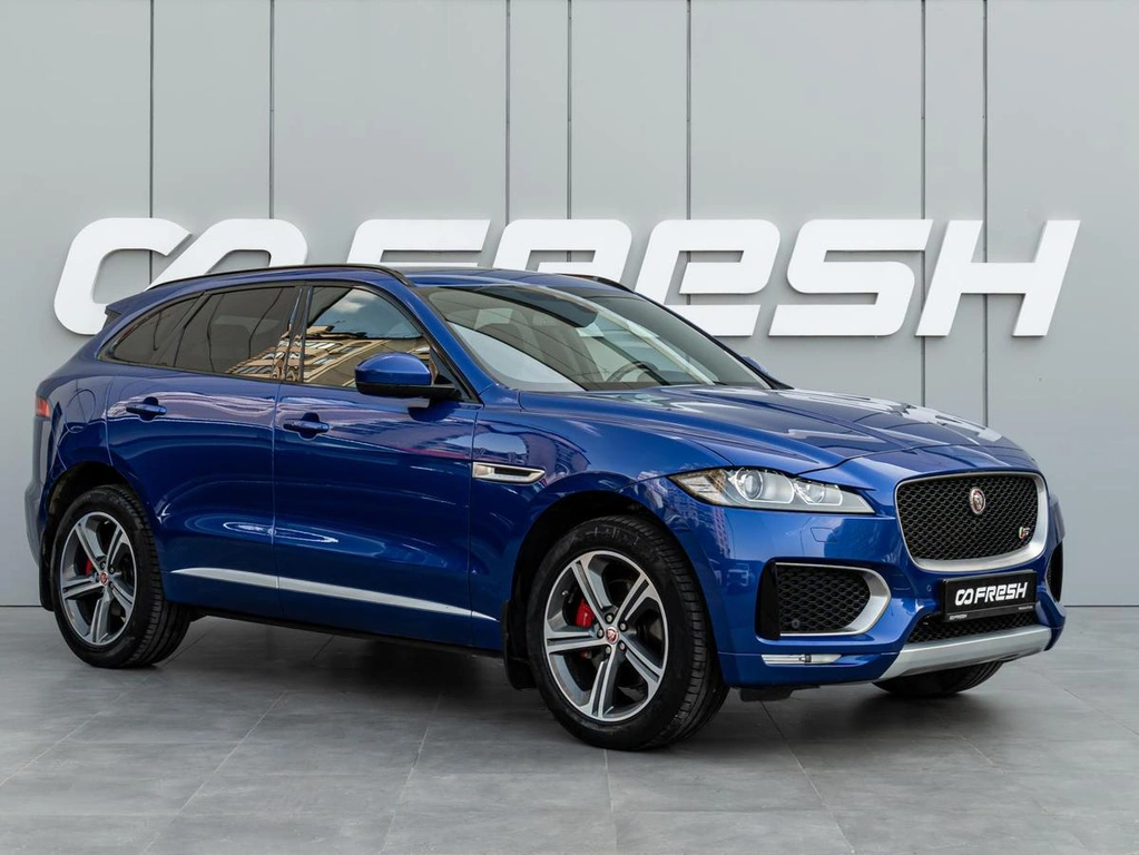 Внедорожник Jaguar F-Pace 2018 года, 4180000 рублей, Краснодар