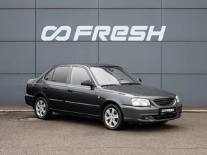 Седан Hyundai Accent 2008 года, 595000 рублей, Краснодар