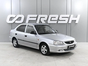 Седан Hyundai Accent 2004 года, 419000 рублей, Аксай