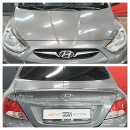 Седан Hyundai Solaris 2014 года, 680000 рублей, Курск