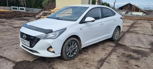 Седан Hyundai Solaris 2021 года, 1040000 рублей, Новая Пойма