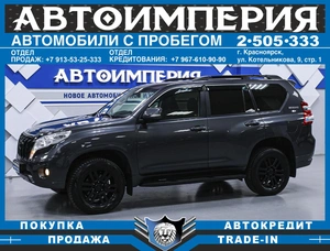 Внедорожник Toyota Land Cruiser Prado 2014 года, 3033000 рублей, Солонцы
