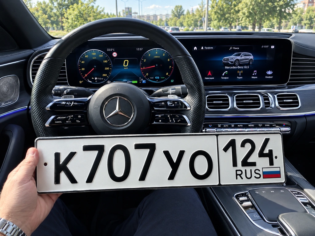К 707 УО 124 80000 рублей, Красноярск