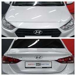 Седан Hyundai Solaris 2017 года, 1100000 рублей, Курск