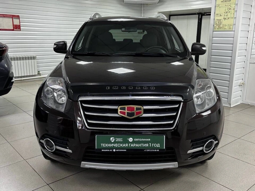 Внедорожник Geely Emgrand X7 2016 года, 750000 рублей, Ачинск