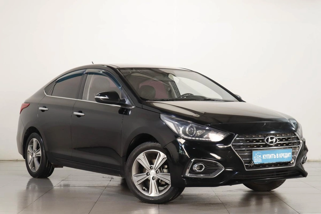 Седан Hyundai Solaris 2017 года, 1129000 рублей, Челябинск