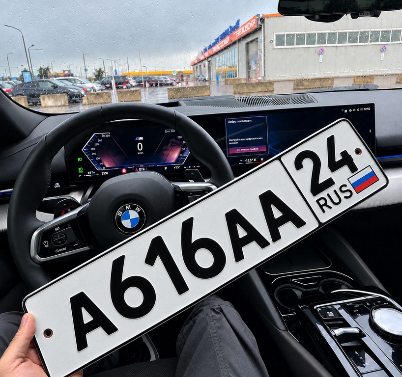 Гос номер 300000 рублей, Красноярск