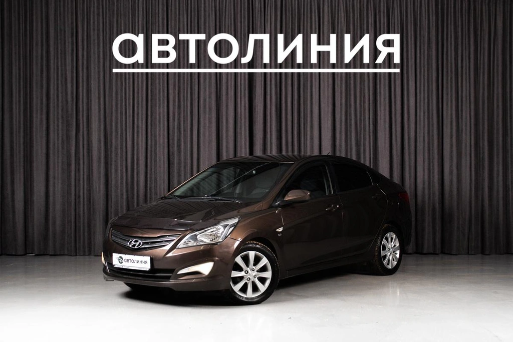 Седан Hyundai Solaris 2015 года, 820000 рублей, Красноярск