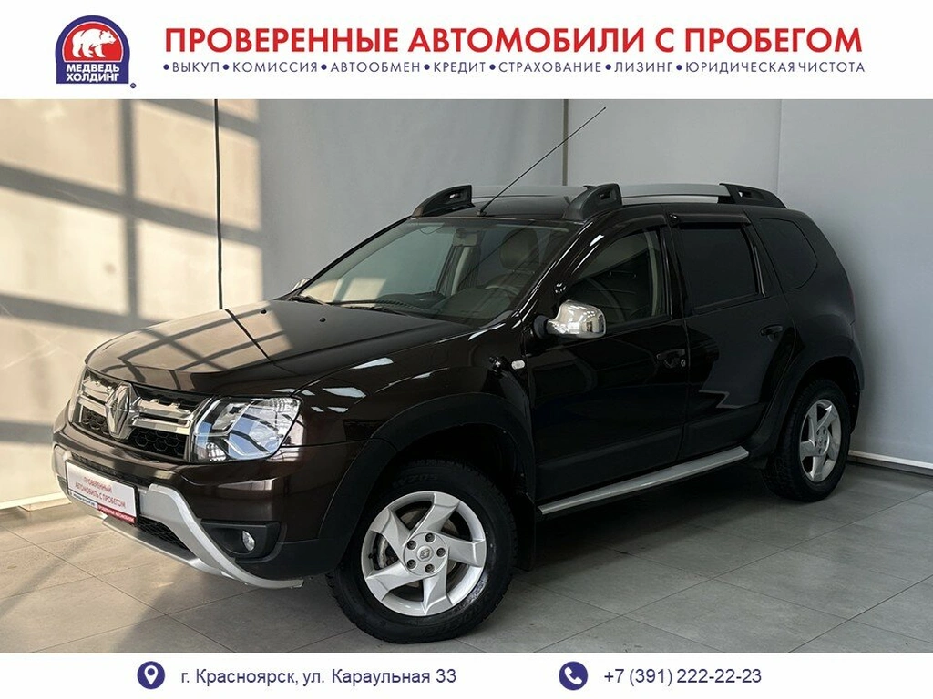 Внедорожник Renault Duster 2016 года, 1545000 рублей, Красноярск