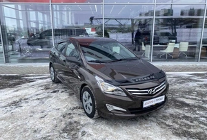 Седан Hyundai Solaris 2015 года, 935000 рублей, Солонцы