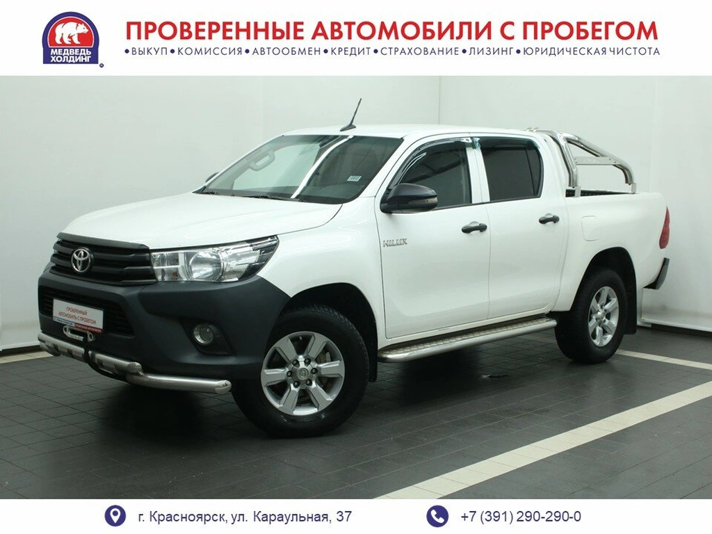 Пикап Toyota Hilux 2019 года, 3495000 рублей, Красноярск