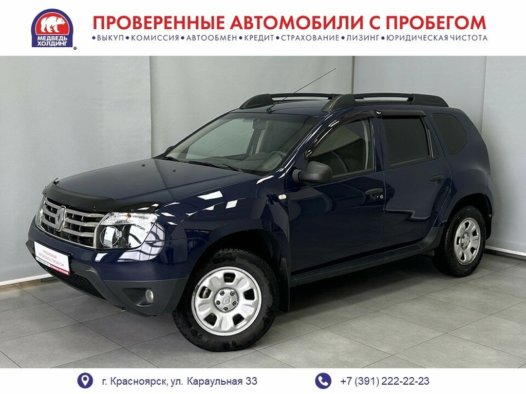 Внедорожник Renault Duster 2014 года, 1145000 рублей, Красноярск