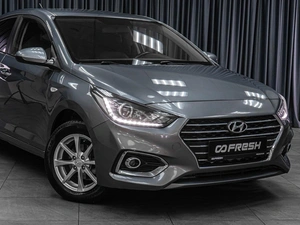 Седан Hyundai Solaris 2018 года, 1499000 рублей, Тюмень