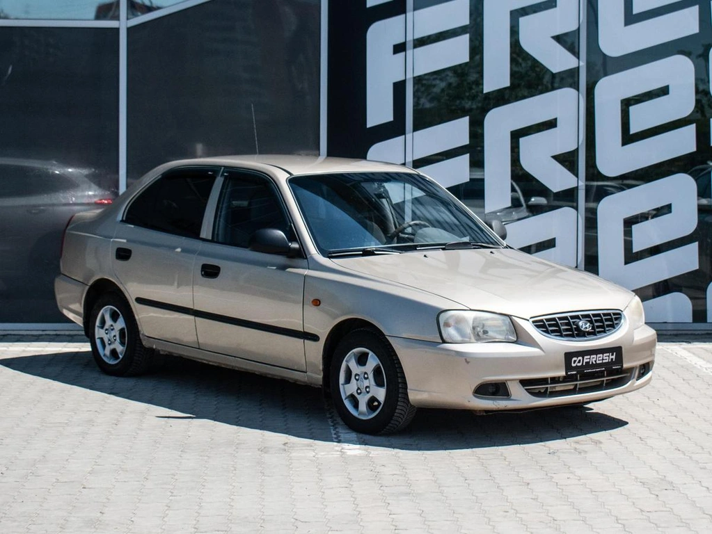 Седан Hyundai Accent 2005 года, 460000 рублей, Краснодар