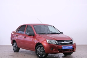 Седан ВАЗ (LADA) Granta 2013 года, 419000 рублей, Омск